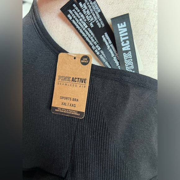 PINK ACTIVE SEAMLESS AIR SPORTS BRA XXL - Picture 11 of 12